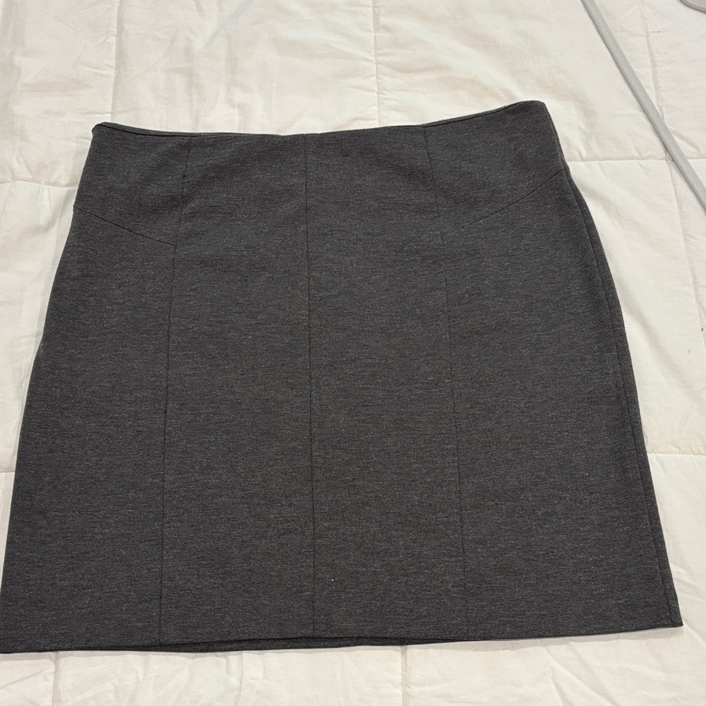New York & Company Charcoal Pencil Skirt